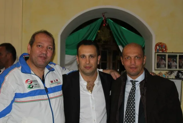 S.Angelo in Vado (Pu), 18 Novembre 2011. Insieme a Massimiliano e Alessandro Duran. Foto C.Gits